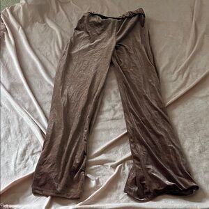 Brown Velvet Lounge Pants